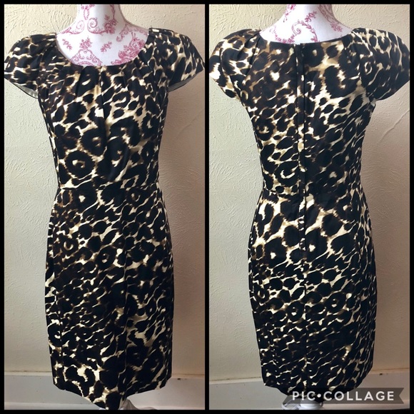 Marvin Richards Dresses & Skirts - Marvin Richards Leopard Print Dress Sz 4